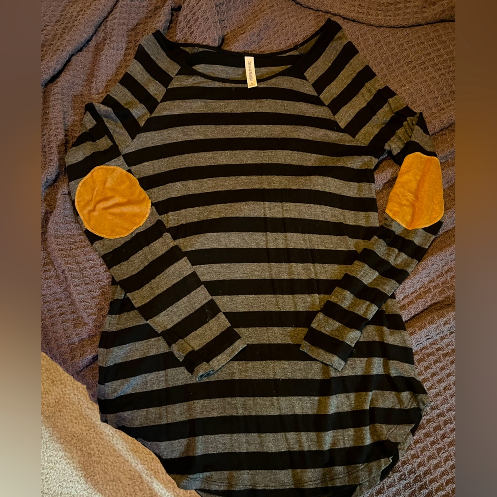 Long Sleeve Striped Shirt